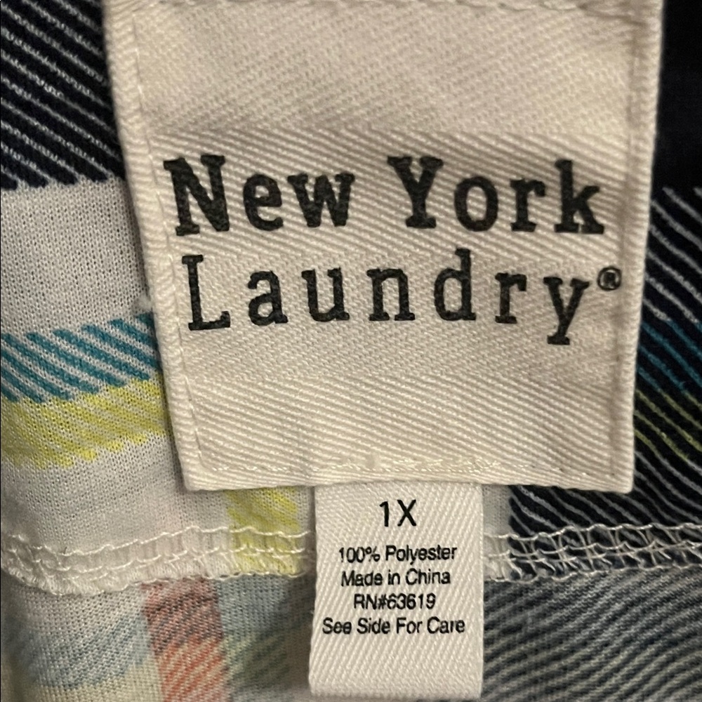 New York Laundry Multicolor Plaid Cardigan - Picture 3 of 5
